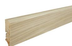 Skirting P50 Oak matt white