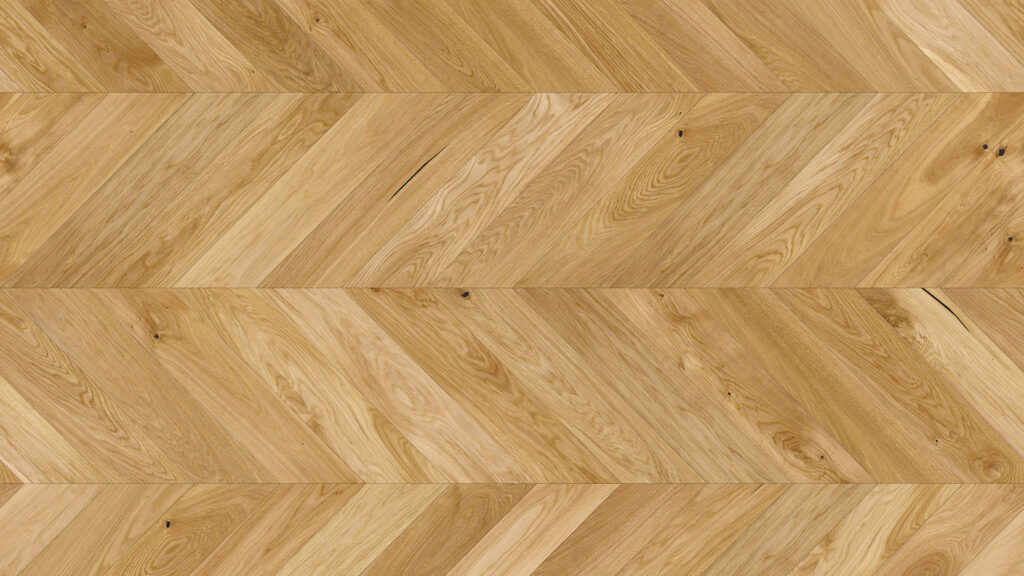 Oak Bright Chevron 130