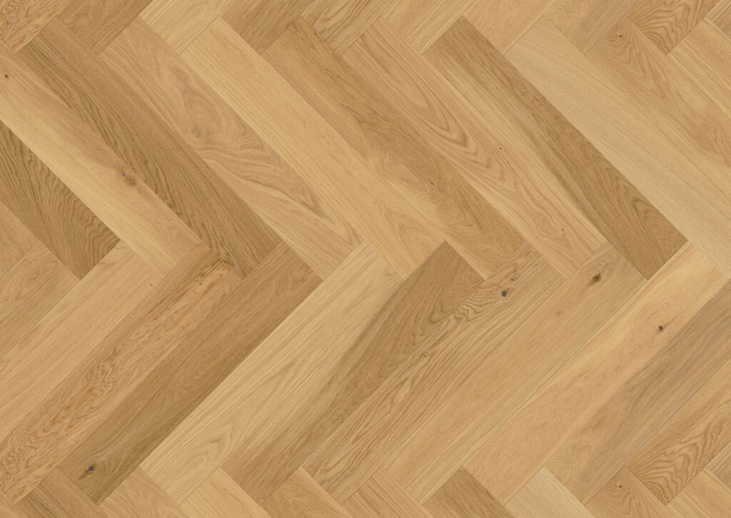 Oak Bright Herringbone 130