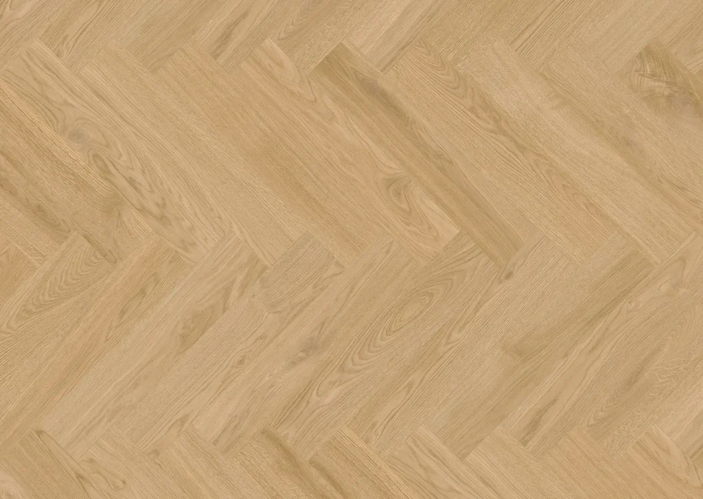 Vinyl flooring Benjamin Oak Herringbone